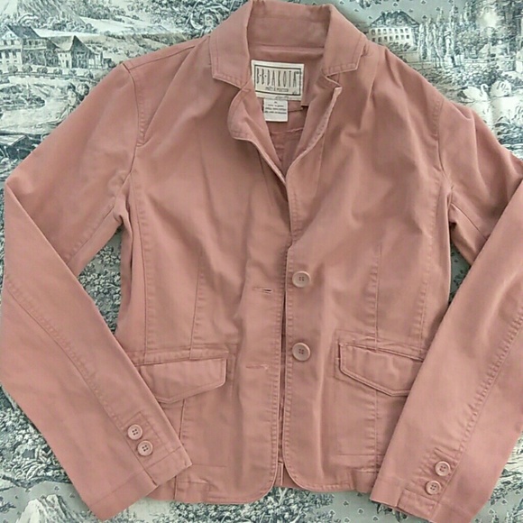 B B Dakota Jackets & Blazers - BB Dakota vintage pink blazer jacket size medium